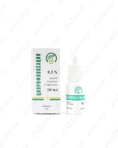 Ciprofloxacin eye drops 0.3% 10ml