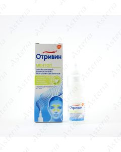 Otrivin menthol spray 0.1% - 10ml