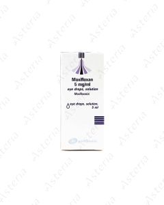 Moxifloxan eye drops 0,5% 5ml