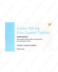 Zinnat tablets 250mg N10