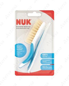 Nuk Natural bristle comb and brush ulticolored