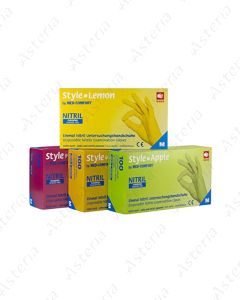 Glove L nonsterile nitrile color without talc N96 01175