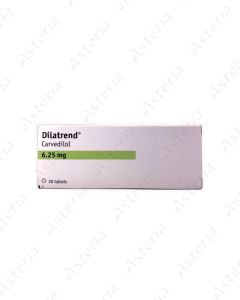 Dilatrend tablets 6,25mg N30