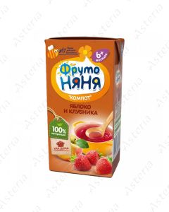 Fruto Nyanya juice Compote apple strawberry 200ml