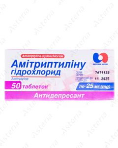 Amitriptyline tab 25mg N50