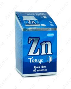 Zinc tablet 15mg N60