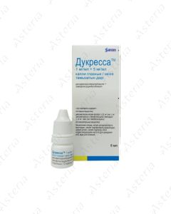 Ducressa eye drops 1мг/мл+5мг/мл 5мл