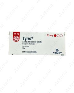 Tirez tablets 2,5mg N30