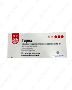 Tirez tablets 10mg N30