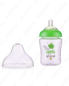 Nuby feeding bottle Little moments apple 0m+ 180ml