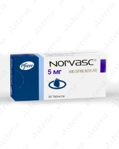 Norvasc tablets 5mg N30