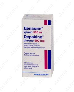 Depakin chrono tablets 500mg N30