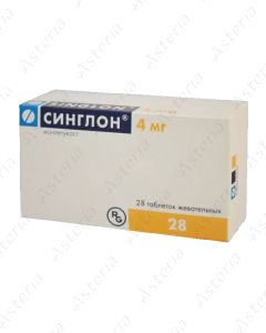 Singlon tablets 4mg N28