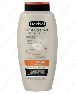 HERBAL PROFESSIONAL care shampoo - color protect 750ml 66009