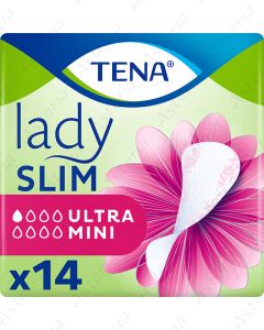 Tena Lady slim Mini urological pads N14