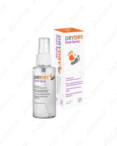 Dry Dry Foot Spray Deodorant 100ml