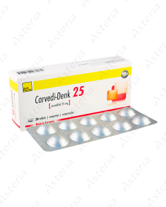 Carvedi-Denk tablets 25mg N30