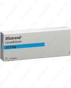 Dilatrend tablets 12.5mg N30