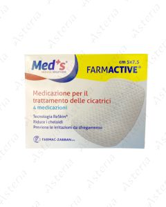 Meds Pharmactiv Scar Dresses SM 5x7. 5 N4 6301