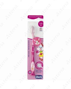 Chicco toothbrush pink 3-6 Y+