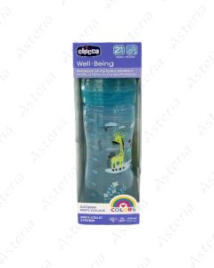 Chicco feeding bottle plastic Well-Being colorful 0M+ 150ml