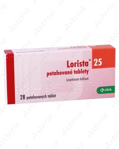 Lorista coated tablets 25mg N28