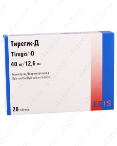 Tiregis-D tablets 40mg/12.5mg N28