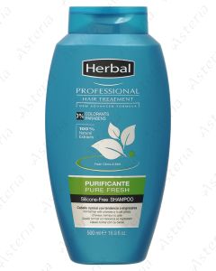 HERBAL PROFESSIONAL treatment shampoo - purifying pure fresh 500ml 69208