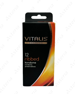 Condom Vitalis Ribbed N12