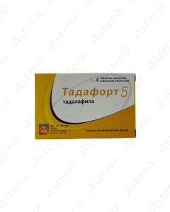 Tadafort tab 5mg N4