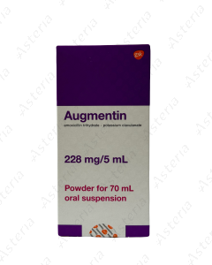 Augmentin 228mg/5ml 70ml