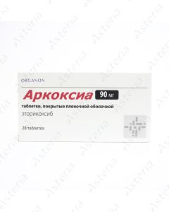 Аркоксиа таб 90մգ N28