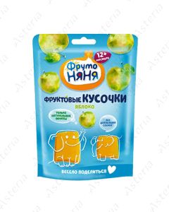 Фруто Няня  Фруктовые кусочки  Яблоко 15г 