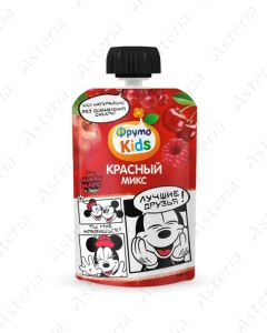 Фруто Няня Пюре Красный микс,пауч 90г